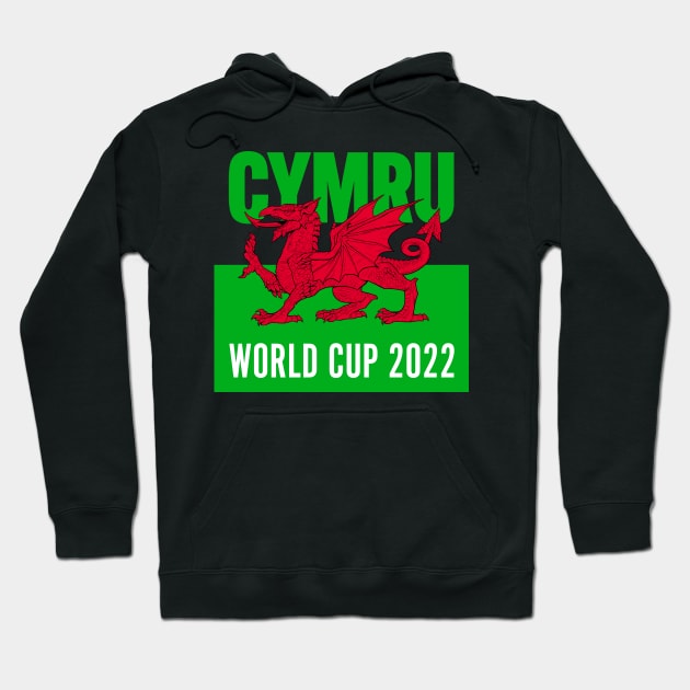 CYMRU WORLD CUP 2022 Hoodie by Billmund